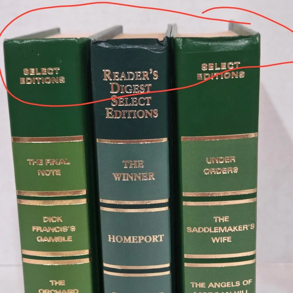 Reader's Digest Select Editions Lot of 3 Hardcover Books (1998, 2007, 2012)